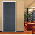 Aluminum Jamb Home Interior Melamine MDF Door